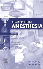 Advances In Anesthesia 2025 By Torsher L