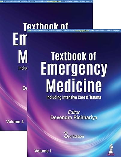 Textbook Of Emergency Medicine (2Vols) 3rd Edition 2026 By Devendra Richhariya