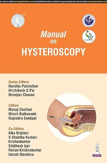 Manual On Hysteroscopy (Aicog 2025) 1st Edition 2025 By Nandita Palshetkar