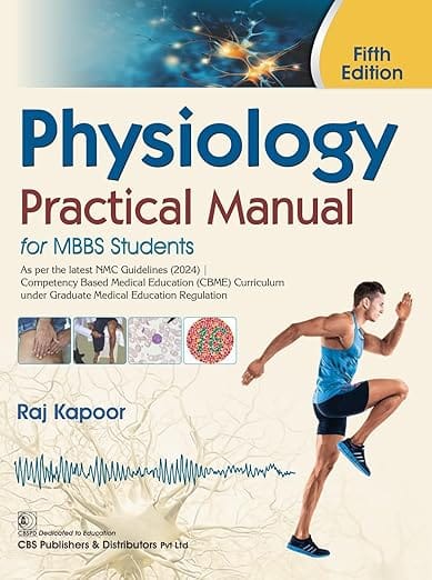 Physiology Practical Manual For Mbbs Students 5th Edition 2026 By Raj Kapoor