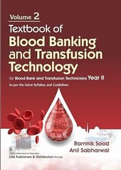 Textbook Of Blood Banking And Transfusing Technology Vol 2 2026 By Ramnik Sood