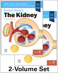 Brenner & Rector's The Kidney 2 volume set 12th Edition 2026 By Glenn M