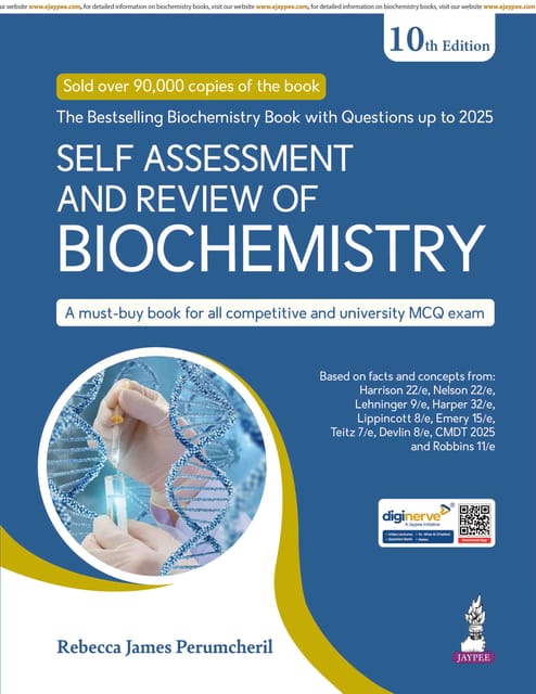 Self Assessment And Review Of Biochemistry 10th Edition 2026 By Rebecca James Perumcheril