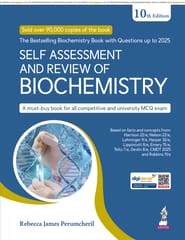 Self Assessment And Review Of Biochemistry 10th Edition 2026 By Rebecca James Perumcheril