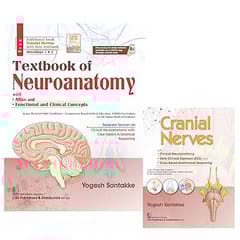 Textbook Of Neuroanatomy With Atlas And Functional And Clinical Concepts With Additional Book Cranial Nerves 2026 By Yogesh Sontakke