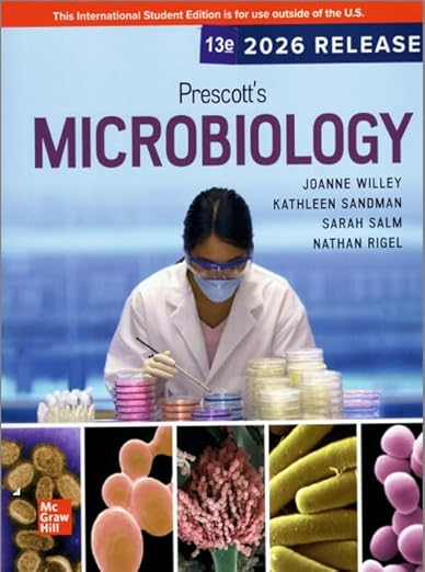 Prescotts Microbiology 13Th Edition 2026 By Willey J M