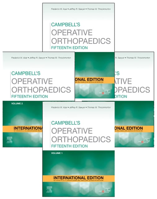 Campbell's Operative Orthopaedics (4 Volume Set) International Edition, 15th Edition 2026