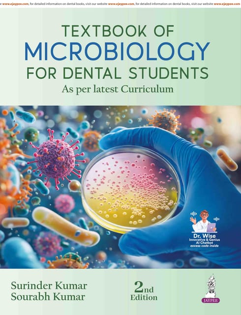 Textbook Of Microbiology For Dental Students 2nd Edition 2026 By Surinder Kumar
