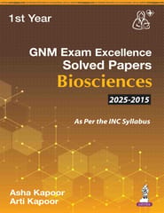 Gnm Exam Excellence Solved Papers Biosciences 1st Edition 2026 By Asha Kapoor