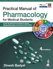 Practical Manual Of Pharmacology For Medical Students 4th Edition 2026 By Dinesh Badyal