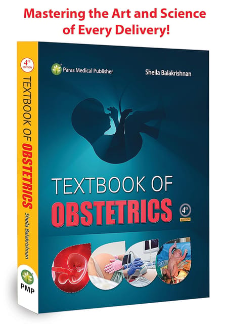 Textbook of Obstetrics  4th Edition 2026 By Sheila Balakrishnan