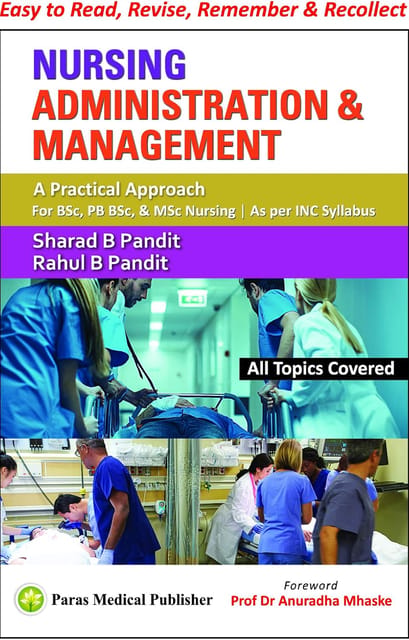 Nursing Administration & Management  1st Edition 2021 By Rahul Pandit