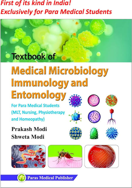 Textbook of Medical Microbiology Immunology and Entomology 1st Edition 2021 By Prakash Modi