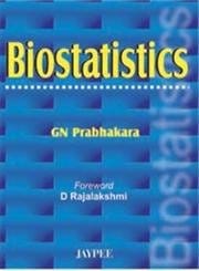 Biostatistics 1st Reprint Edition 2027 By Gn Prabhakara