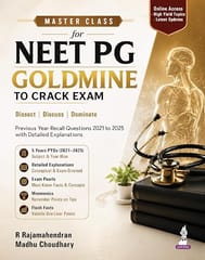 Master Class For Neet Pg-Goldmine To Crack Exam 1st Edition 2027 By R Rajamahendran
