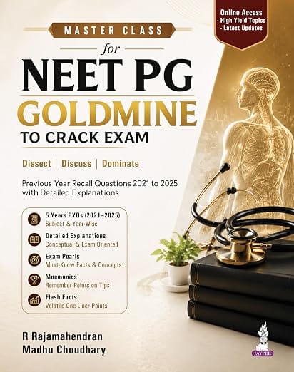Master Class For Neet Pg-Goldmine To Crack Exam 1st Edition 2027 By R Rajamahendran