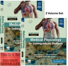Medical Physiology for Undergraduate Students (2 Vol Set)  4th Edition 2026 By Khurana