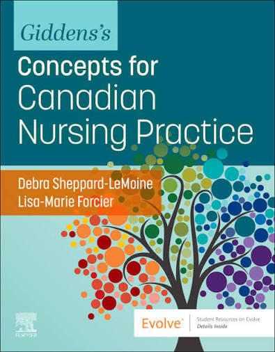 Giddens�s Concepts for Canadian Nursing Practice  1st Edition 2025 By Sheppard-LeMoine