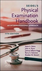 Seidels Physical Examination Handbook An Interprofessional Approach 11th Edition   2026 By Ball J W