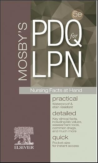 Mosbys Pdq For Lpn Practical Detailed Quick  5th Edition   2026 By Mosby