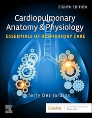Cardiopulmonary Anatomy And Physiology Essentials Of Respiratory Care  8th Edition   2026 By Jardins T D
