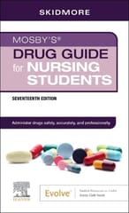 Mosbys Drug Guide For Nursing Students 17th Edition   2026 By Skidmore R L