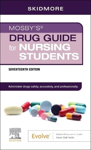 Mosbys Drug Guide For Nursing Students 17th Edition   2026 By Skidmore R L
