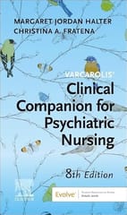 Varcarolis Clinical Companion For Psychiatric Nursing  8th Edition   2026 By Halter M J
