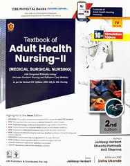 Textbook Of Adult Health Nursing Ii Medical Surgical Nursing  2nd Edition  Based On Inc Syllabus 2021-2022  IV Semester 2026 By Usha Ukande