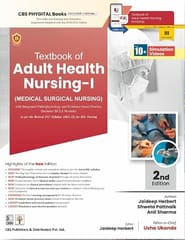 Textbook Of Adult Health Nursing I Medical Surgical Nursing  2nd Edition  Based On Inc Syllabus 2021-2022  III Semester 2026 By Usha Ukande