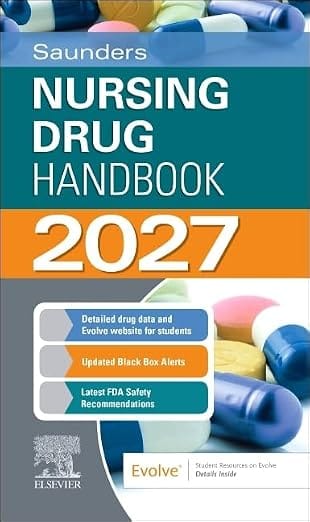 Saunders Nursing Drug Handbook 2027  2026 By Kizior R