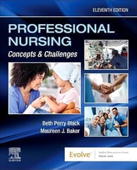 Professional Nursing Concepts And Challenges 1 1st Edition   2026 By Black B