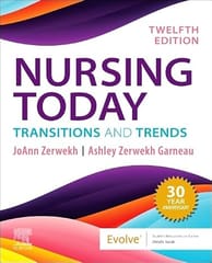 Nursing Today Transition And Trends 1 2nd Edition   2026 By Zerwekh J