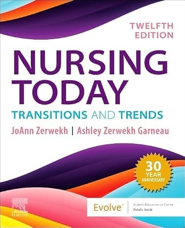 Nursing Today Transition And Trends 1 2nd Edition   2026 By Zerwekh J