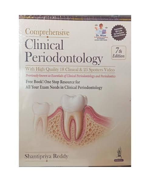 Comprehensive Clinical Periodontology With Free Book ! One Stop Resource For All Your Exam Needs 7th Edition 2027 By Shantipriya Reddy