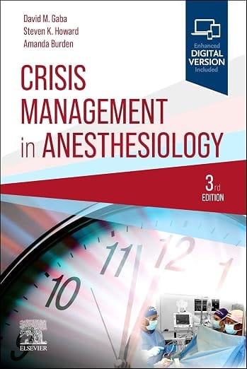 Crisis Management In Anesthesiology 3rd Edition 2026 By Gaba D M