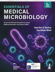 Essentials of Medical Microbiology 5th Edition 2027 by by Apurba S Sastry and Sandhya Bhat