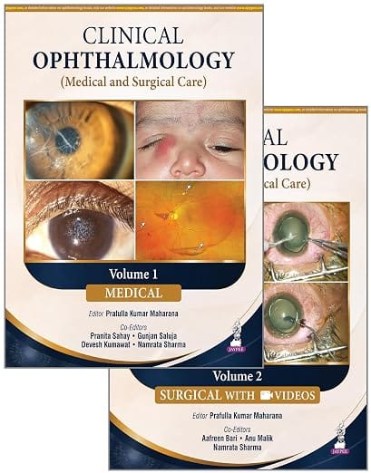 Clinical Ophthalmology (Medical And Surgical Care) (2 Vols) 1st Edition 2027 By Prafulla Kumar Maharana