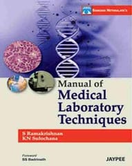 Sankaran Nethralaya'S Manual of Medical Laboratory Techniques 1st Reprint Edition 2025 By Ramakrishnan
