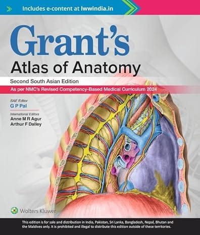 Grants Atlas Of Anatomy With Access Code (Second Sae)  Adaptation From 16th Edition 2026 By Pal G.P.
