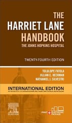 The Harriet Lane Handbook The Johns Hopkins Hospital With Access Code 24th Edition 2027 By The J H Hospital