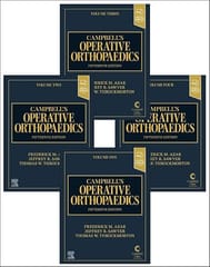 Campbells Operative Orthopaedics With Access Code 15th Edition In 4Vol Set  2027 By Azar F M