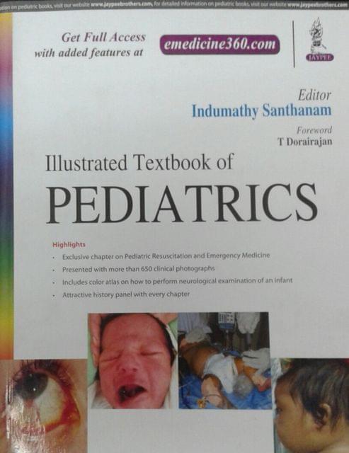 Illustrated Textbook of Pediatrics 1st Edition 2018 By Indumathy Santhanam
