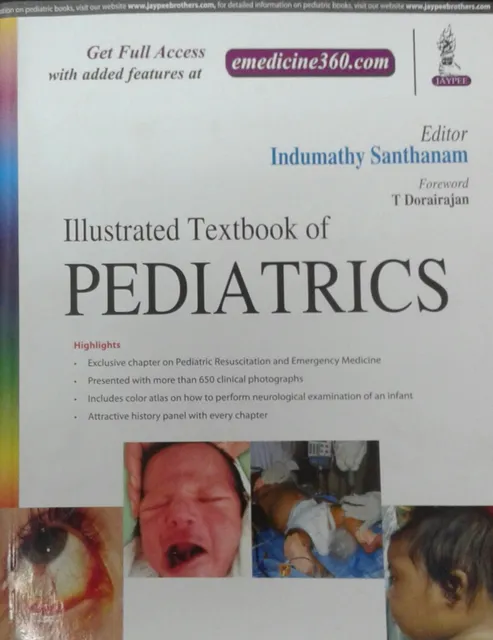 Illustrated Textbook of Pediatrics 1st Edition 2018 By Indumathy Santhanam