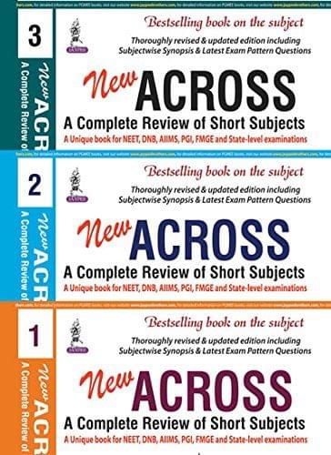 Across 9th Edition 2017 (3 Volume set) Volume 1, 2 & 3 By Saumya Shukla