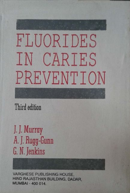 Fluorides in Caries Prevention 3rd Edition By Murray