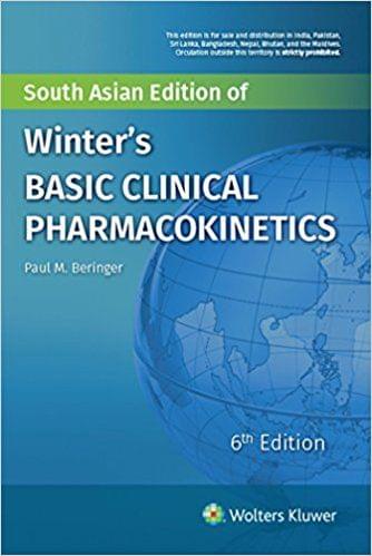 Winter's Basic Clinical Pharmacokinetics 6th Edition 2018 By Beringer