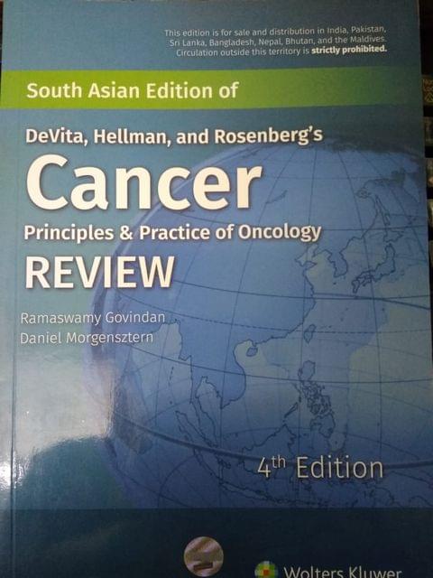 Devita, Cancer, Principles and Practice of Oncology: Review 4th Edition 2018 By Govindan