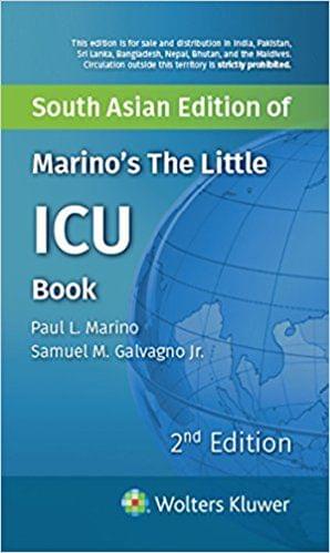Marino's the Little ICU Book 2nd Edition 2018 By Marino