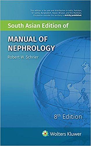 Manual of Nephrology 8th Edition 2018 By Schrier